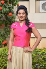 Asmitha At Om Namo Venkatesaya Movie Press Meet